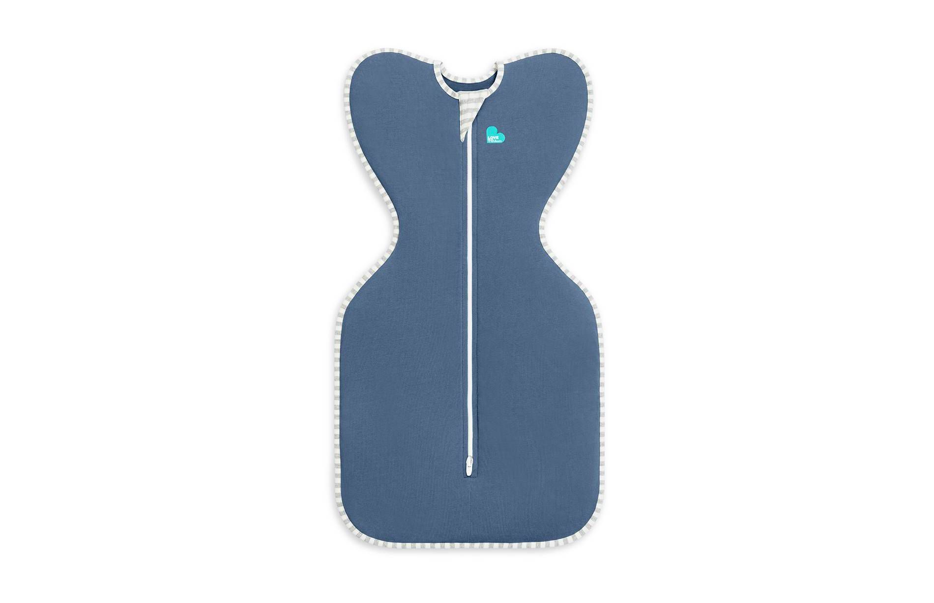 Love to Dream Swaddle Up Sleep Sack- Cotton 1.0 TOG - Denim - S
