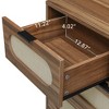 Sapphtopaz Rattan Dresser for Bedroom Farmhouse Storage Cabinet Closet Organizers and Storage for Bedroom, Closet, Living Room - 4 of 4