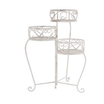 Pure Garden 3-Tier Folding Plant Stand