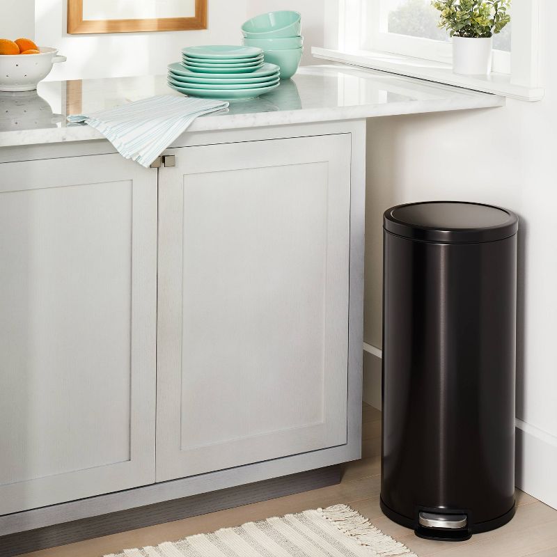 30L Round Step Trash Can - Brightroom™, 3 of 11