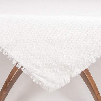 C&F Home 54" x 54" Nora Snow Table Topper
