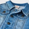 Baby Fall Layering Denim Jacket - Cat & Jack™ Light Wash - 3 of 3