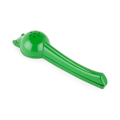 Green Enameled Aluminum Handheld Lime Juicer