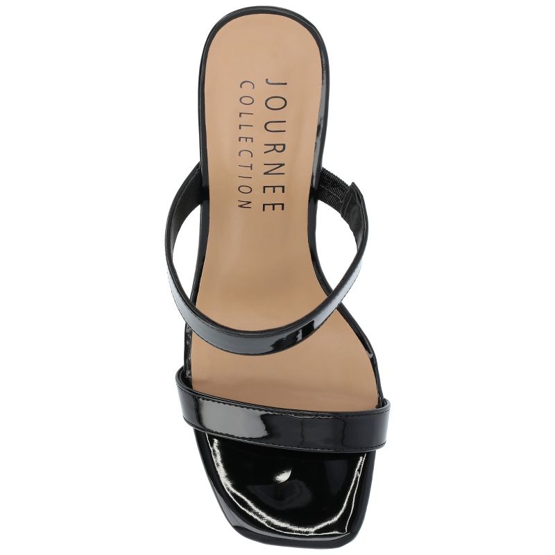 Journee Collection Womens Clover Tru Comfort Foam Low Heel Wedge Sandals, 4 of 10