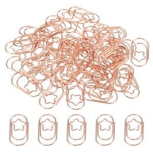 Unique Bargains Star-Shaped Fashion Cute Decorative Fun Paper Clip 50 Pcs - 1 of 4