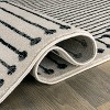 World Rug Gallery Contemporary Bohemian Stripe Indoor Area Rug - 4 of 4