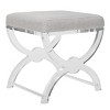 Delfina Vanity Stool - SFV2524 - Clear - Safavieh Couture - 3 of 4