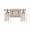 Craftmade Lighting Celeste 2 - Light Vanity in  Brushed Polished Nickel - 2 of 2