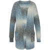 Women's Ombre Knit Open Cardigan - LASCANA - 2 of 4