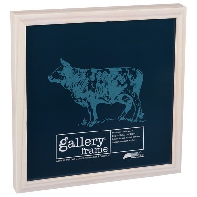 Ambiance Framing Ambiance Gallery Quality Artist Wooden Picture Frame 12x12" - White Wash - 3 Pack