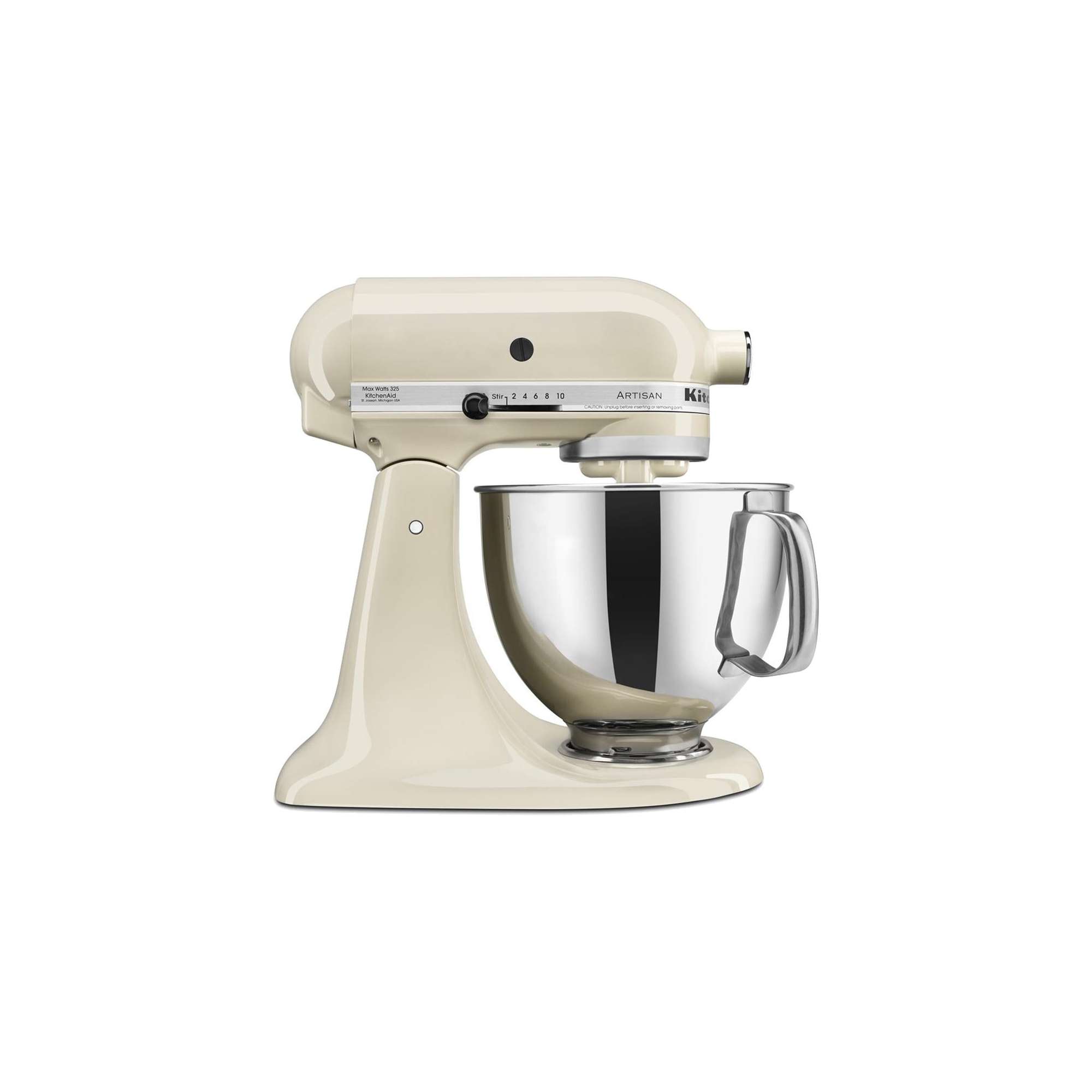 KitchenAid Artisan Series 5-Quart Tilt-Head Stand Mixer in Almond Cream