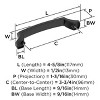 Amerock Bellamy Pull for Cabinets, Drawers, and Furniture - 4 of 4