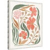 Amanti Art Floral Abstract I by Veronique Charron Canvas Wall Art Print Framed 16 x 20-in. - 3 of 4