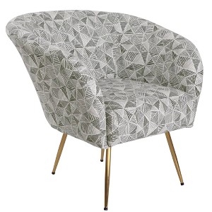 Ashby Accent Chair Gray - HomePop