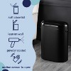 happimess Robo Kitchen 13.2-Gallon Slim Oval Motion Sensor Touchless Trash Can with Touch Mode - 4 of 4