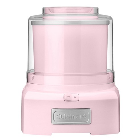 Whynter 1.28 Quart Compact Upright Automatic Ice Cream Maker With Stainless  Steel Bowl Limited Black Pink Edition : Target