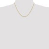 Black Bow Jewelry 1.5mm 10k Yellow Gold Parisian Wheat Chain Necklace - 2 of 4