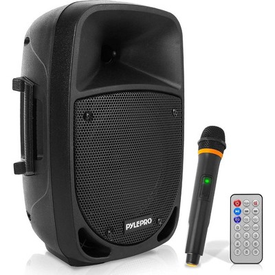 Pyle Portable PA Speaker System with Wireless Microphone, Bluetooth, Recording Function - PSBT85A