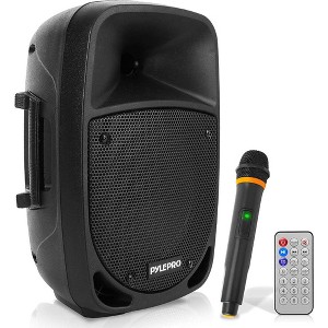 Pyle Portable PA Speaker System with Wireless Microphone, Bluetooth, Recording Function - PSBT85A - 1 of 4