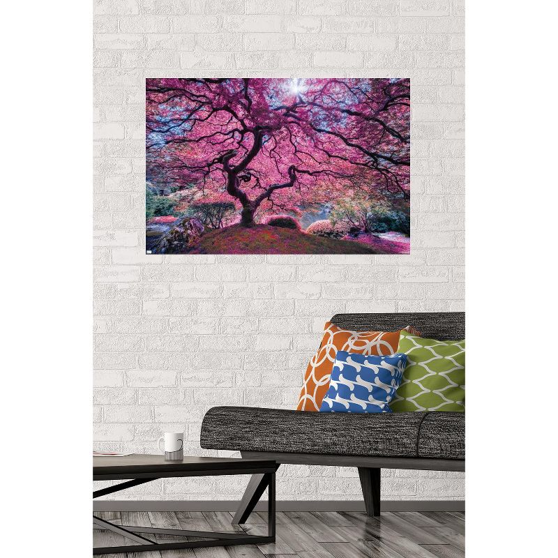 Trends International Pink Tree 2 by Moises Levy Unframed Wall Poster Prints, 2 of 7