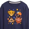 Boys' - Disney - Simba, Pumbaa, Timon, & Zazu Long Sleeve Graphic T-Shirt - 2 of 4