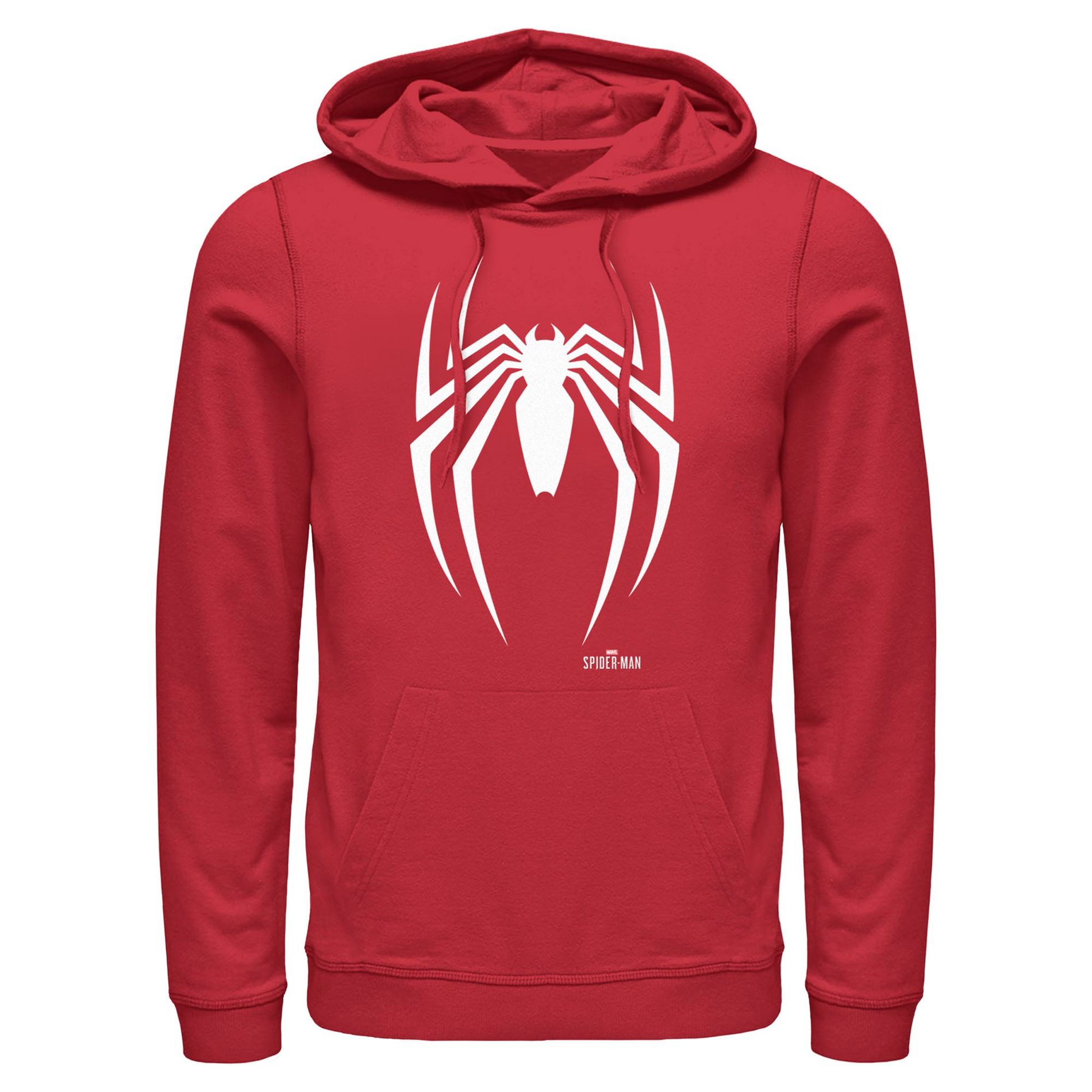 Mens Marvel Gamerverse Spider-Man Logo Lightweight Hoodie - Red - 3X Large