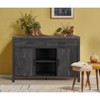 FC Design 47"W Sideboard Storage Cabinet, Dining Server Cupboard Buffet Table with Two Cabinets and Drawers - 2 of 4