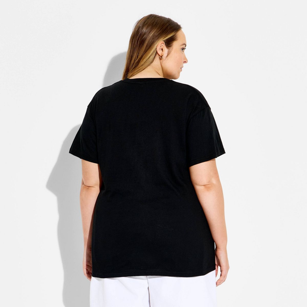 Women's Nirvana Short Sleeve Graphic T-Shirt - Black - thumbnail 6