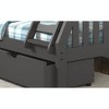 Donco Kids Austin Mission Twin Over Full Dark Grey Bunkbed with Dual Underbed Drawers - 4 of 4