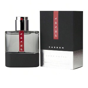 Prada Luna Rossa Carbon By Prada Men Bergamot, Citrus, Pepper, Lavender, Patchouli Edt Spray 1.7 Oz - 1 of 1
