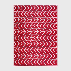 Playa Rug Amsterdam Plastic Rectangle Woven Indoor Outdoor Folded Floor Mat - 1 of 4