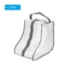 Unique Bargains Waterproof Portable Lightweight Shoe Bag for Travel 2 Pcs - 3 of 4