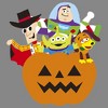 Juniors Womens Toy Story Halloween Toy Treats Cowl Neck Sweatshirt - 2 of 4