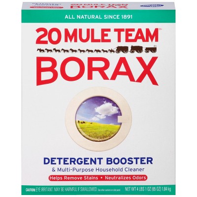 Mule Team Borax All Natural Detergent Booster & Multi-Purpose Household Cleaner - 65oz