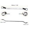 Unique Bargains Metric CR-V 12 Point 45 Degree Offset Double Box End Wrench - 2 of 4