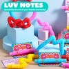 Joyfy 28 Pack Valentines Day Cards and Pop Tubes Set Stretchy Tube Fidget Toys for Kids Valentines Day Party Favors and Classroom Exchange Gifts - 2 of 4