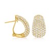 Ross-Simons 3.00 ct. t.w. Pave Diamond Earrings in 14kt Yellow Gold - 3 of 4