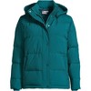 Lands' End Women's Wide Channel 600 Down Puffer Jacket - 3 of 4