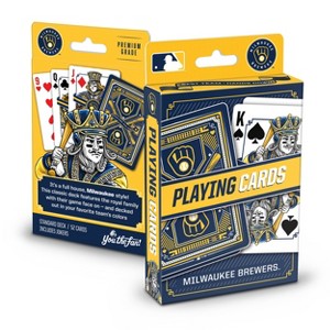 MLB Milwaukee Brewers Classic Series Playing Cards - 1 of 4