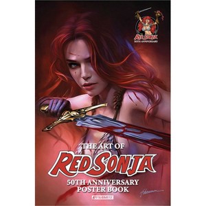 Red Sonja 50th Anniversary Poster Book - by  None (Paperback) - 1 of 1