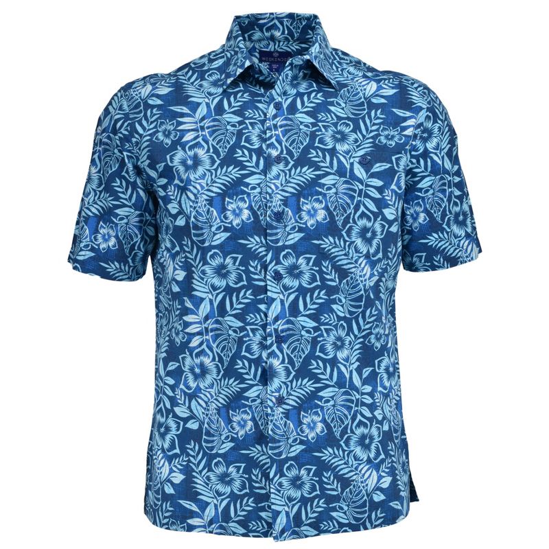 Weekender Men's Hawaiian Print Short Sleeve Shirt, 1 of 4