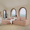 107" Modular Sectional Sofa with Chaise Lounge – Deep Seat Upholstered Couch for Living Room -3irtyhousy - 2 of 4
