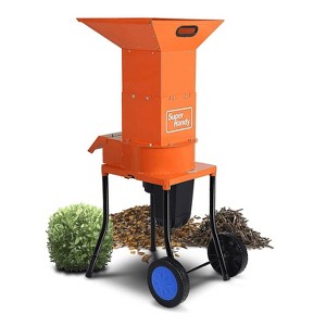 SuperHandy Electric Leaf Mulcher - 120V Corded, 17:1 Reduction Ratio - 1 of 4