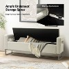 Jorge 59.1 Wide Storage Bench| ART OF LIVING DESIGNS - 4 of 4