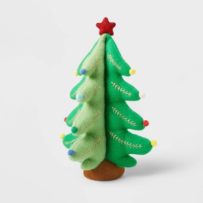 plush christmas tree
