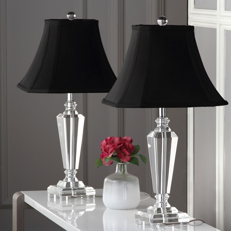 Lilly 24.5 Inch H Crystal Table Lamp (Set of 2) - Clear - Safavieh, 5 of 10