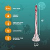 12 inch Taper Candles Set of 12 - Dripless and Smokeless Candle Unscented - Slow Burning Candle Sticks Are Perfect As Thanksgiving Taper Candles - 2 of 4
