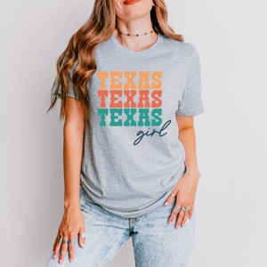 Simply Sage Market Texas Girl Stacked Short Sleeve Tee - 1 of 4