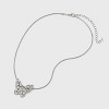 Stone Cluster Butterfly Necklace - Wild Fable™ Silver - 3 of 4