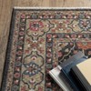 Oriental Weavers Hastings HA07D Charcoal / Pink Indoor Area Rug - 2'3" x 7'6" - 4 of 4